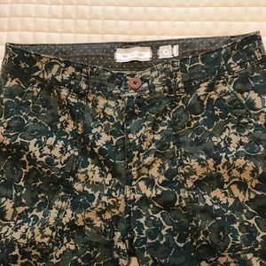 Anthropology Floral Camo Pants ( Hei Hei)